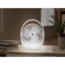 Beper P206VEN425, uzlādējams pārnēsājams ventilators, 3 ātrumi, 2400 mAh, 5h autonomija, LED naktslampiņa, 180&deg; rotācija