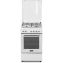 Simfer Plīts 5405SERBB, gāzes virsma, elektriskā krāsns, 50 cm, 60 cm, 43 l, 4 degļi, 5 programmas, taimeris, 250 &deg;C