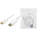 Logilink adapteris DisplayPort uz HDMI CV0055, 2 m, HDMI uz DisplayPort, zelta kontakti, 1920x1080 pikseļi
