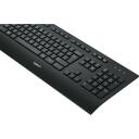 Logitech klaviatuur K280E 920-005217 USB, QWERTY, must, 10 miljonit klahvivajutust, t&auml;issuuruses randme tugi, kaabel
