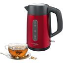 Bosch | Kettle | DesignLine TWK4P434 | Electric | 2400 W | 1.7 L | Stainless steel | 360&deg; rotational base | Red/Black