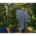 Mikrošķiedras dvielis 'Velour', antibakteriāls, ātri žūstošs, 60x120 cm, R920105, BasicNature