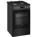 Beko Brīvi stāvo&scaron;s plīts FSM 51330 DAOT, 600mm, 500mm, 850mm, 1 cepe&scaron;krāsns, 60L, 4 plīts zonas, 8 funkcijas