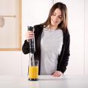 Black Decker Rokas blenderis BXHBA800E ES9160100B, 800W, 0.6L, 4 asmeņi, Turbo funkcija, 600ml mērglāze, 500ml smalcinātājs