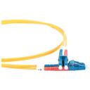 Digitus patch kaabel DK-2933-02, 2m, LC-LC, kollane, duplex, kaanega, halogeenivaba, keraamiline ferrule