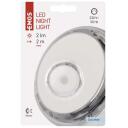 Emos LED Naktinė Lempa P3306, 230 V~, 0,5 W, 2 lm, &scaron;altai balta &scaron;viesa, foto jutiklis, automatinis įjungimas/i&scaron;jungimas