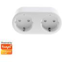 Denver Nutikas pistik SHP-200MK2 118141100012, AC230V 16A, Wi-Fi 2,4GHz, h&auml;&auml;letusjuhtimine, energia j&auml;lgimine