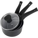 Russell Hobbs sautē&scaron;anas katliņu komplekts RH01706EU, 16cm, 18cm, 20cm, alumīnijs, matēti pelēka