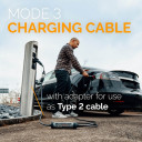 Elektrisko auto lādētājs Juice Booster3 air Country EU, melns/antricīta, 1.4-11kW, 3.1m; EL-JB3AG2 JUICE TECHNOLOGY