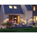 Beper Dārza lampa P207ILO104, 1.2 V, 6 spuldzes, IP44, Ni-MH 300 mAh, melna, plastmasa