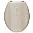 Beldray Medinis MDF tualeto dangtis LA033710WOAKPFEU7, 42,80cm, 6,00cm, 36,00cm, baltas, ąžuolas
