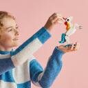 Lego Konstruktors 3in1 Maģiskais vienradzis 31140, 145 gab., Dzīvnieki, Plastmasa, 7 g., 145