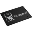 Kingston Kietasis diskas (SSD) KC600 SKC600/512G, 512 GB, 550 MB/s, 520 MB/s, SATA III, 3D TLC, 70 &deg;C