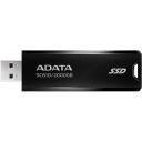 Adata I&scaron;orinis SSD SC610-2000G-CBK/RD, 2000GB, USB 3.2 Gen 2, skaitymo greitis 550MB/s, ra&scaron;ymo greitis 500MB/s, juodas
