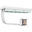 Gamemax protsessori vedelikjahutus HAILSTORM 360 LCD WH, 66.89 cfm, TDP kuni 330W, ARGB ventilaator, 800-2000 rpm