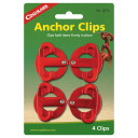 Enkura klipši, alumīnija, 4 gab., R382070, COGHLANS