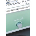 Barbecook E-Carlo elektriskais galda grils balkonam un terasei 2500W 3 sildī&scaron;anas līmeņi 38.5x28.5cm BC-ELE-1002 Paris Green