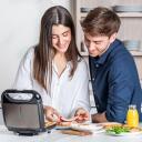 Black Decker Sviestmaizes tosteris BXSA753E ES9680140B, 750 W, 2 sviestmaizes, melns, nerūsējo&scaron;ais tērauds, neslīdo&scaron;as kājas
