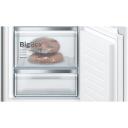 Bosch | Serie 6 Refrigerator | KIS87AFE0 | Energy efficiency class E | Built-in | Combi | Height 177 cm | Fridge net capacity 209 L | Freezer net capacity 63 L | Display | 36 dB | White