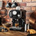 Gastroback Espressomasin 42615, 1100 W, 1,25 L, 15 bar, Must, Roostevaba Teras, CE, T&auml;iesti Automaatne