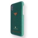 VixFox Maciņ&scaron; CSBS-iPh-XS-green, 5.8'', Zaļ&scaron;, Apple iPhone XS / X, vegāna āda, neslīdo&scaron;a virsma, bezvadu uzlāde