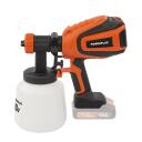 Dažų purkštuvas, POWERPLUS, POWDP7058, 20 V, 300 mm purškimo plotis, 3 purškimo režimai