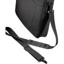 Case Logic Messenger - Kott VNCI215, 15.6'', must, pol&uuml;ester, pehme polsterdatud &otilde;larihm, eemaldatav rihm, v&auml;line lukuga tasku