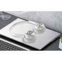 Onikuma GT820 spēļu austiņas GT820 Silver, 32mm, 108dB, 500mAh, 65h, Bluetooth 5.4, 20Hz-20kHz, 15m, 32&Omega;