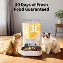 Petkit YumShare Dual-hopper 2 Automaatne toidupuur kaameraga P591 2, 5L, ABS, 304 roostevaba teras, valge, 1-10 toidukorda/p&auml;evas
