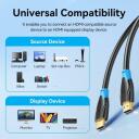 Vention HDMI kaabel 15M AACBN, 4K@60Hz, 18Gbit/s, 3D, HDR, must