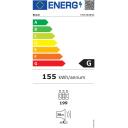 Bosch Veinijahuti KWK36ABGA, 199 pudelit, energiatase G, vabaltseisev, 220-240 V, 5-20 &deg;C, LED valgustus, ukse lukustus