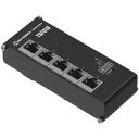 Teltonika jungiklis TSF010000000 5 RJ45 10/100 Mbps, 7-57 VDC, IP30, DIN tvirtinimas, 2048 MAC adresai