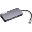 Lenovo 150 USB-C reisidok GX91M73946, 100 W, Gigabit Ethernet, 4 USB-C porti, HDMI