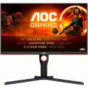 AOC monitorius Q27G3XMN/BK, 27", VA, 16:9, 180 Hz, 1 ms, 2560 x 1440, 700 cd/m&sup2;, 2 HDMI, juodas