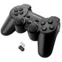 Esperanza Spēļu Kontrolieris EGG108K, USB 2.0, 12 pogas, 2.4 GHz, melns, analoģisks/digitāls, PC, Playstation 3