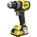 Stanley Juhtmeta puuremasin SFMCD725D2K-QW, 18 V, 2x2 Ah, 2000 p/min, 80 N&middot;m, 2 kiirus, LED valgustus