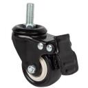 Lanberg Rattad AK-1601-B, M10, 4, 50kg, must, pidur