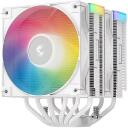 Deepcool CPU au&scaron;intuvas AG620 ARGB R-AG620-WHAMMN-GJD, 1.3 kg, 67.88 cfm, 2 ventiliatoriai, PWM palaikymas