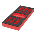 TUK&Scaron;I PUTU IELIKTŅI TĒRAUDA UZGLABĀ&Scaron;ANAI, EMPTY 6 PC SCREWDRIVER TX SET 2 FOAM INSERT, 4932493670 MILWAUKEE