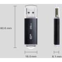 Silicon Power Blaze B02 Pendrive, SP256GBUF3B02V1K, 256 GB, USB Type-A, 3.2 Gen 1, 256-bit AES, must