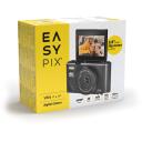 Easypix Skaitmeninė kamera V64 Flip 20203, 64 MP, 4K vaizdo įra&scaron;as, 18x skaitmeninis priartinimas, WiFi, 3" sulankstomas ekranas
