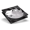 Endorfy Datora ventilators EY4A004, 140mm, 12V, 0.4A, 1800RPM, FDB, 3-pin + 4-pin, melns, LED apgaismojums, antivibrācijas sistēma