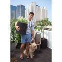 Keter Cylinder vazonų rinkinys S+M+L ruda 29197934590 KETER 28x28x28,3cm 36x36x37,3cm 43,4x43,4x44,3cm