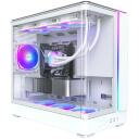 Montech Korpus KING 15 PRO (W), Midi Tower, 2xUSB 3.0, 1xUSB Type-C, 2x2.5" vietos, 2x3.5" vietos, baltas