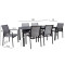 Dārza mēbeļu komplekts AMALFI galds un 6 krēsli K14532 HOME4YOU
