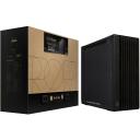 Asus Korpus PROART PA602 WOOD METAL PWM BLACK, 2x200mm, 1x140mm, 4x2.5/3.5" diskai, 1x20Gbps USB Type-C