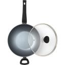 Russell Hobbs Wok RH01709EU, 28cm, matt hall, alumiinium, 8.1cm, kaanega, n&otilde;udepesumasinas pestav