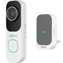 Dahua VDKP01-WG Wi-Fi video doorbell kit 2K/4 MP Ultra-Wide camera Wi-Fi 6 PIR detection two-way audio H.265+ IR night vision wireless doorbell White