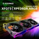 Xilence Вентилятор для корпуса XPF360R.ARGB XF073, 120mm, 7-13.2V, 2000RPM, 62cfm, 3 шт., 12 винтов