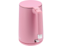 Rozā elektriskā tējkanna 1,5L, LUND, 68209, 1850-2200 W, automātiskā izslēgšanās, 360° rotējoša pamatne